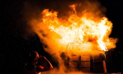 Spiritual symbolism of a burning house in dreams