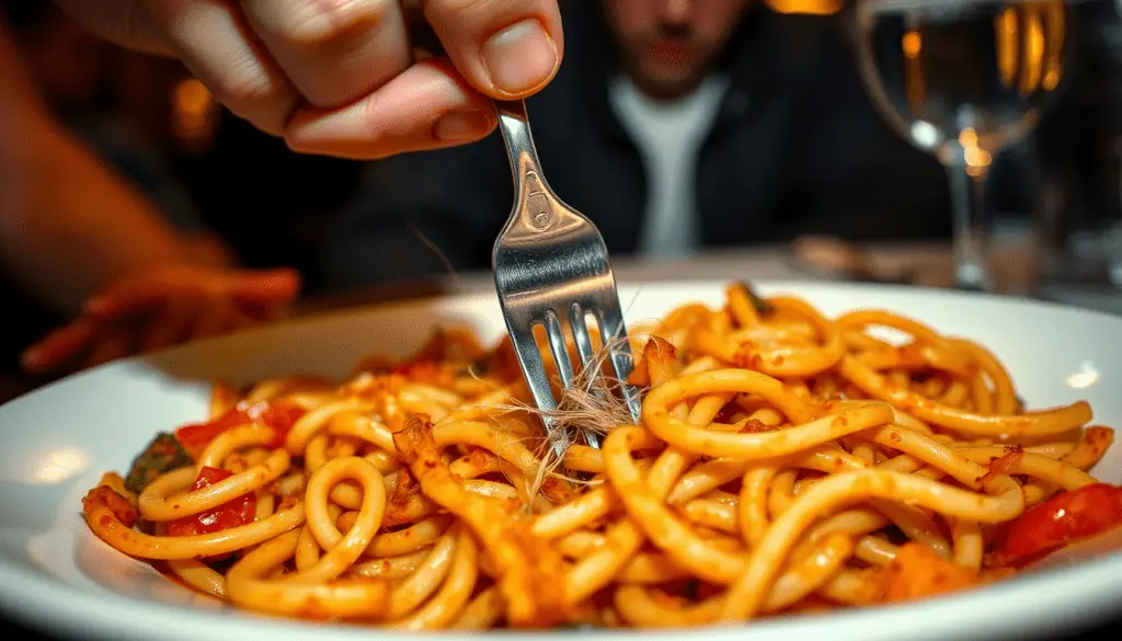 Spiritual Symbolism of Finding Hair in Your Food