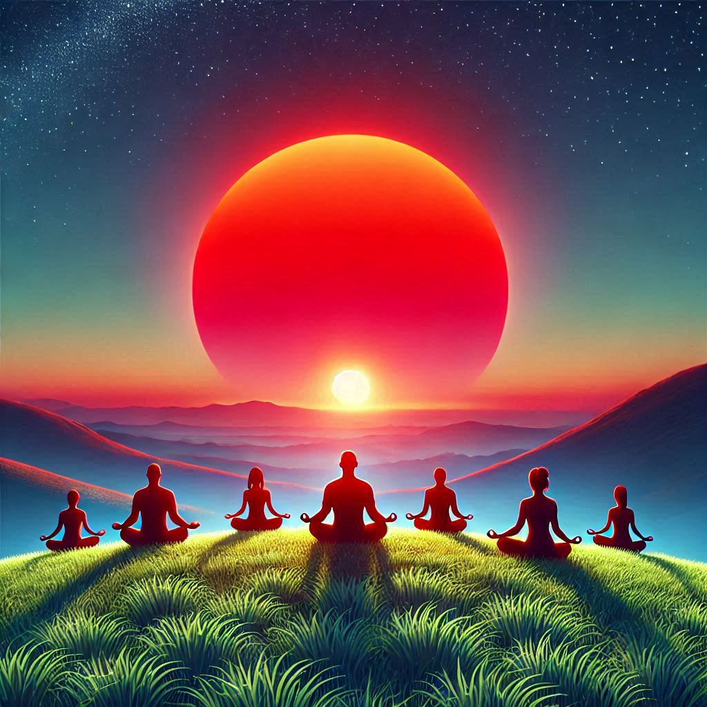 What Does a Red Sun Symbolize in Spirituality