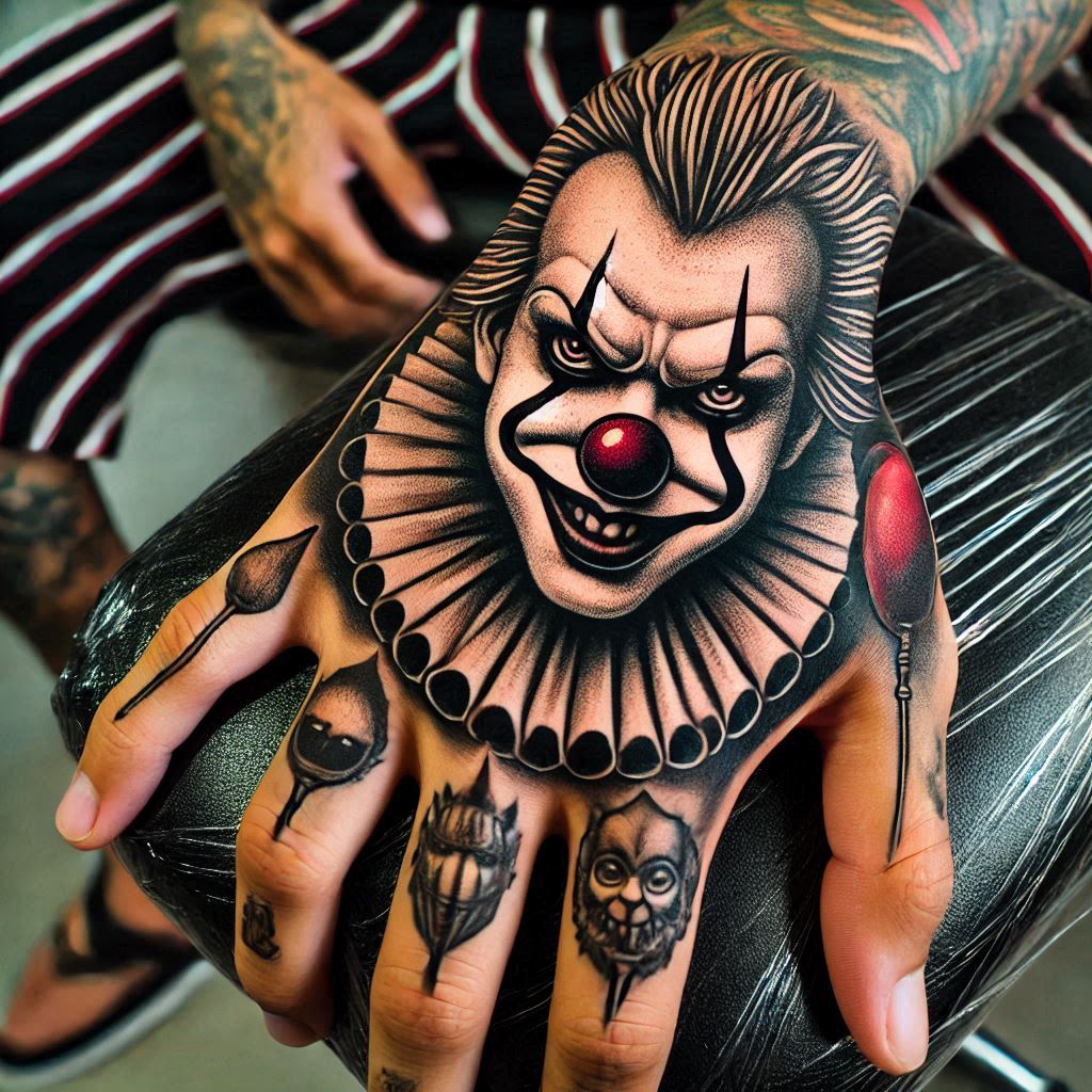 What Do Evil Clown Tattoos Really Symbolize