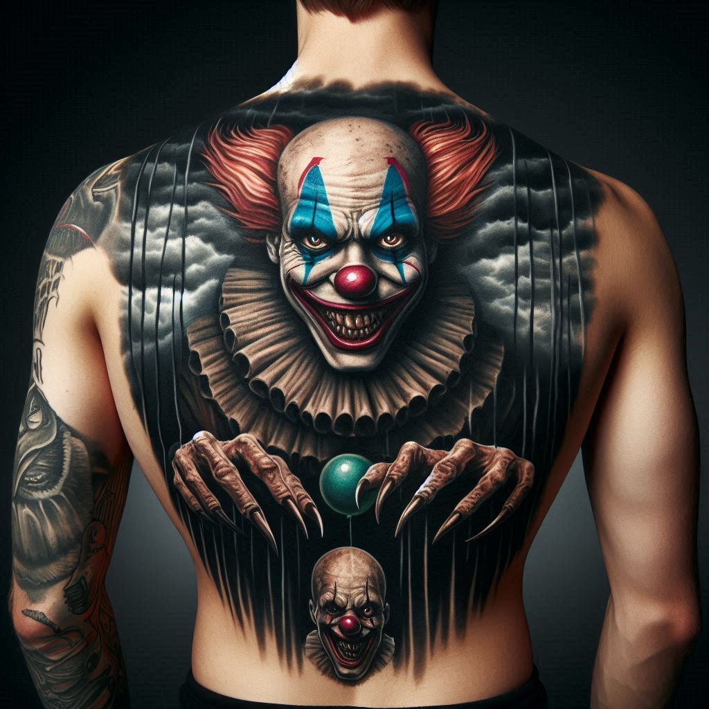 What Do Evil Clown Tattoos Really Symbolize