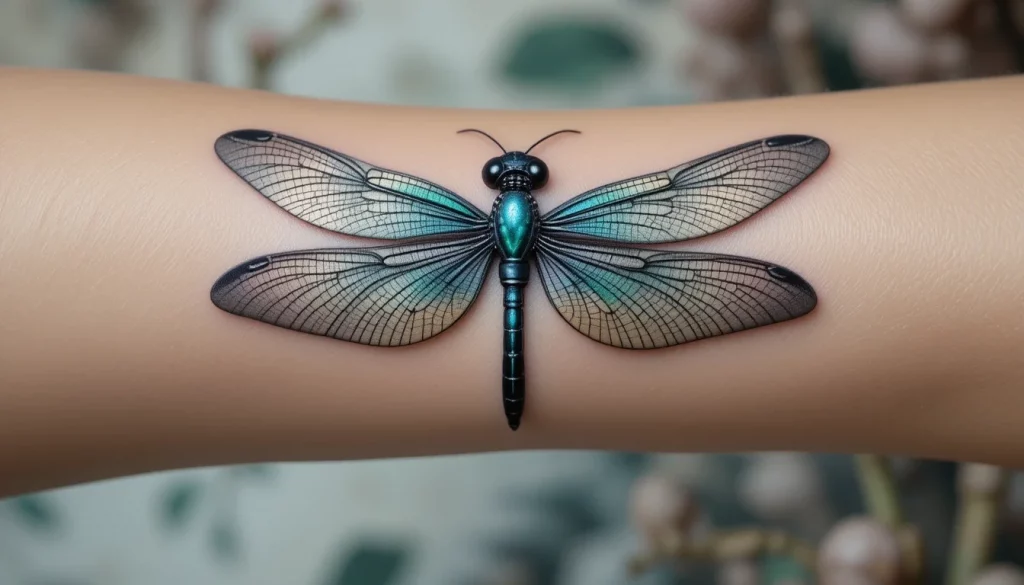 What Does a Dragonfly Tattoo Symbolize?